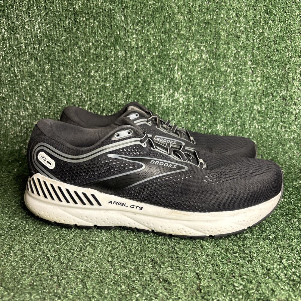 Brooks Ariel GTS 23 Womens Running Shoes Black Grey 11 2E Extra‎ Wide Cushioned